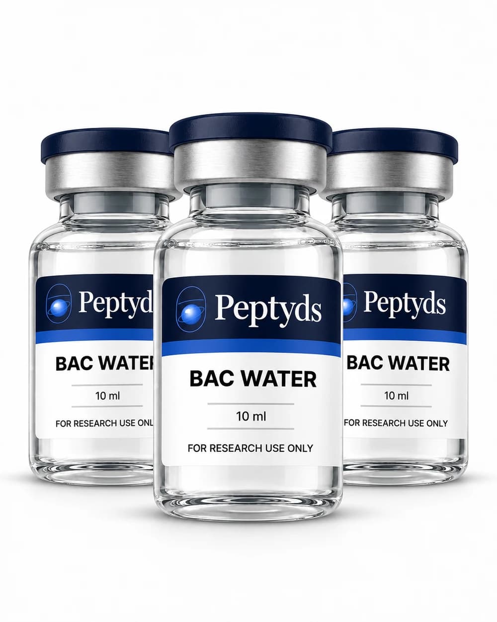 Peptyds BAC Water · 3 × 10 ml